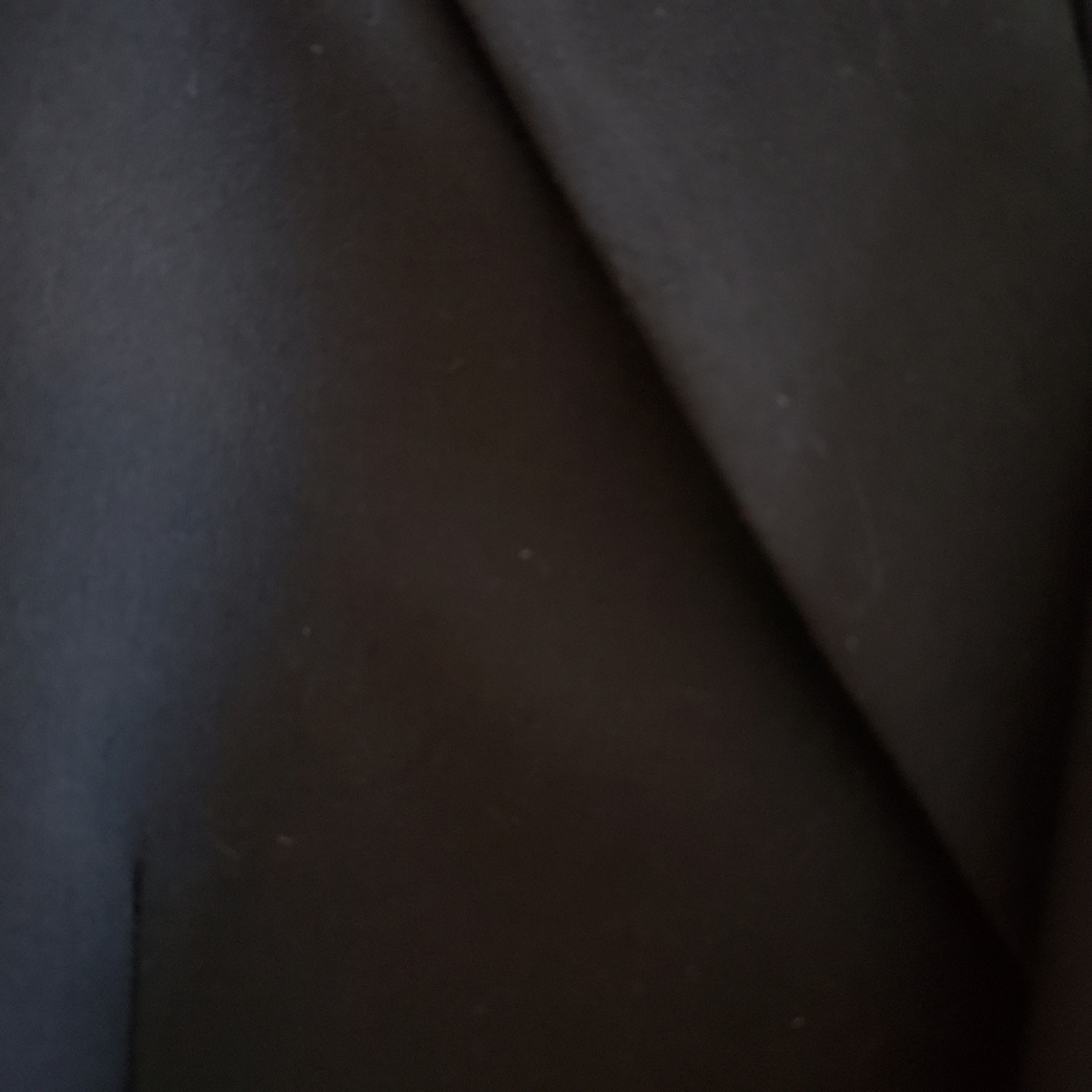 Black 3 button jacket metal buttons Italian cut Wool Enrico Gelini 38R - Picture 6 of 6